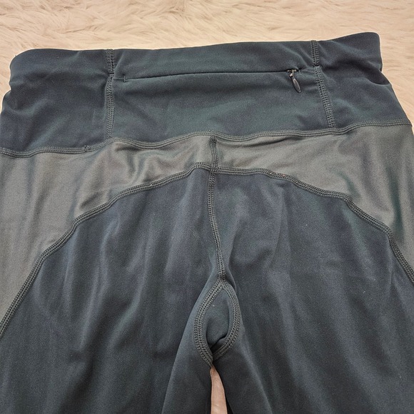 Sweaty Betty Women's Forest Green The Power Mesh Accent Workout Legging. Size XS - Picture 8 of 15